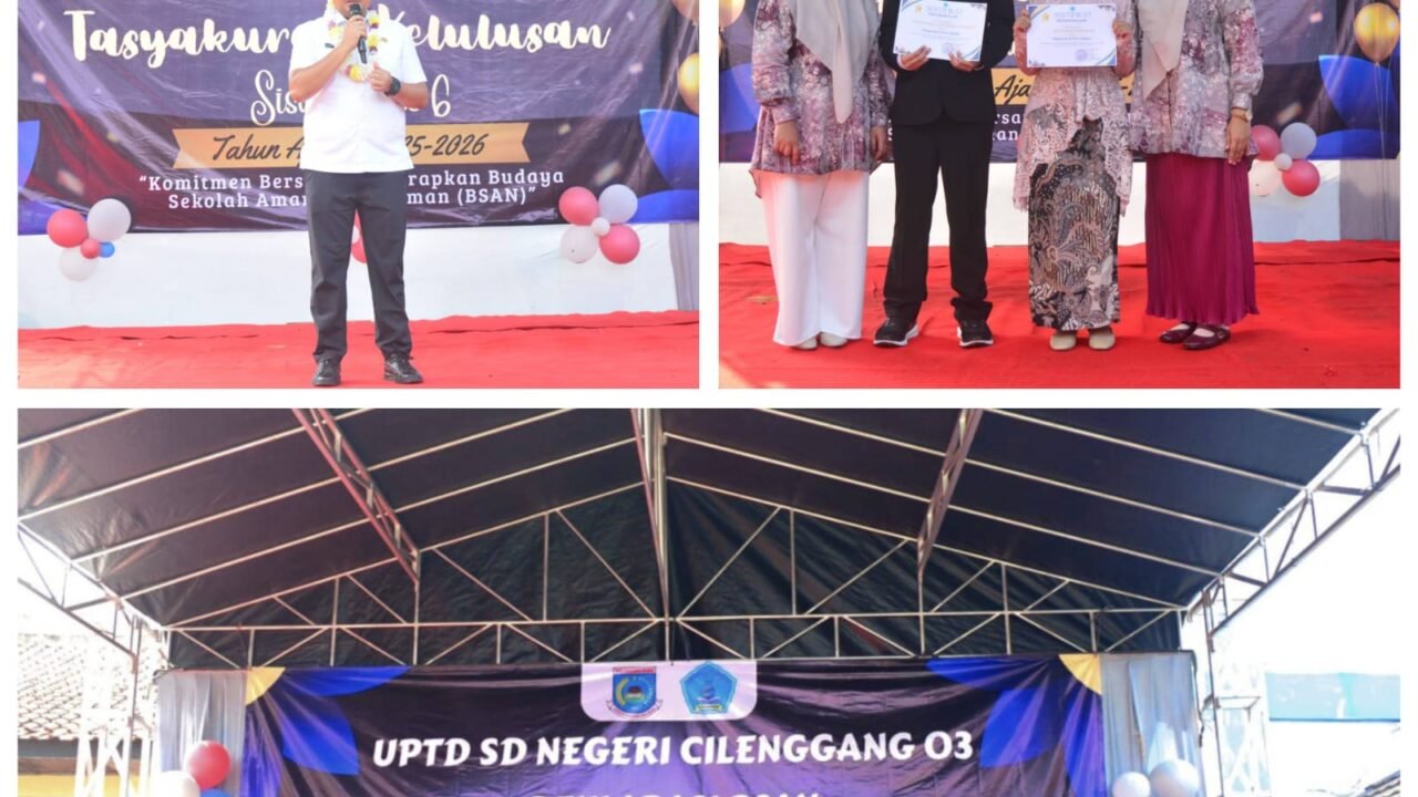 *Alhamdulillaah, SDN Cilenggang 3 Gelar Kelulusan 57 siswa dan Pengukuhan 12 Sahabat BSAN*